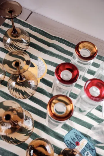Spice högt dricksglas 38 cl 2-pack - Klar-amber - Byon