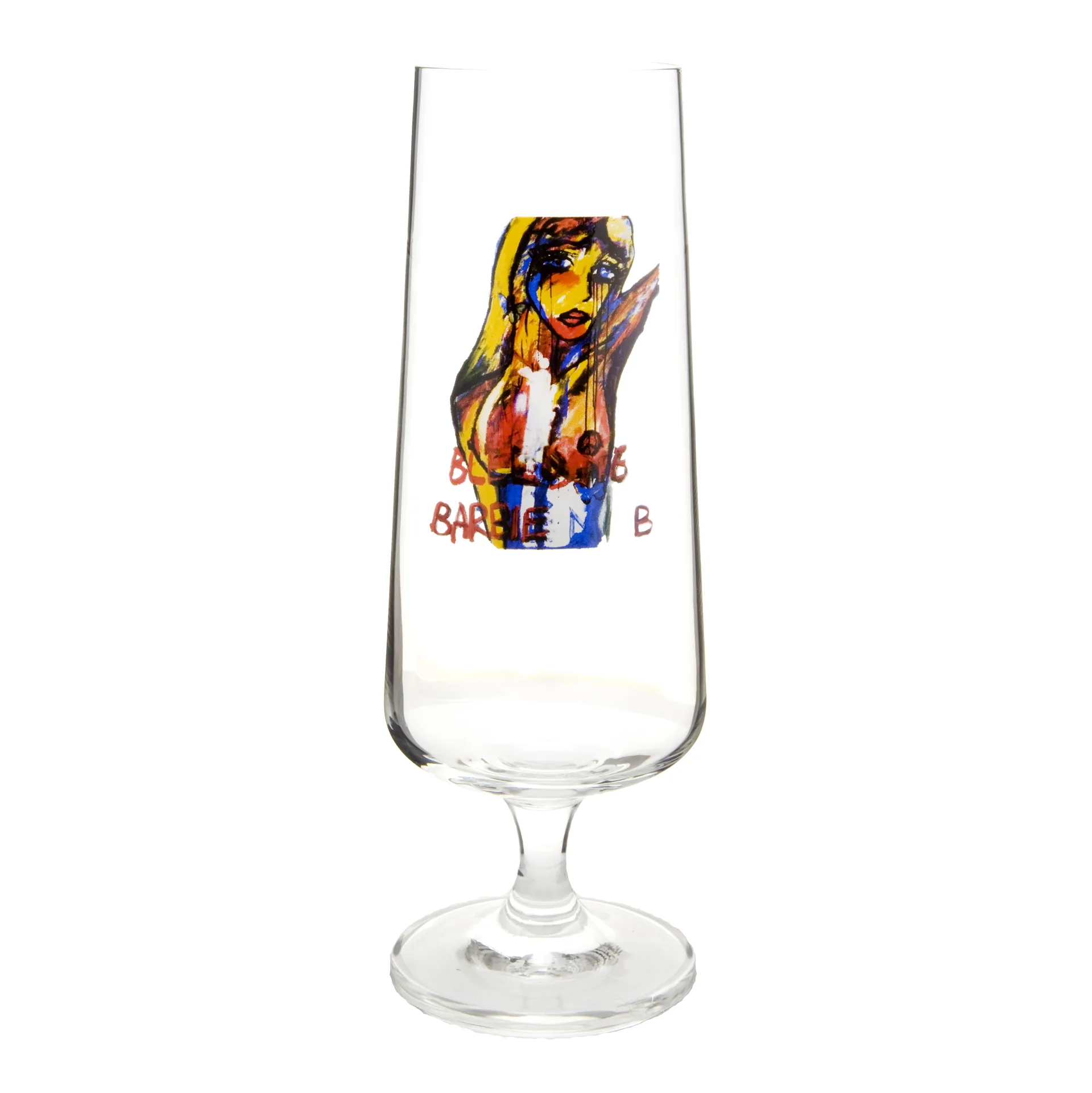 Bleeding Barbie ölglas, 50 cl Carolina Gynning