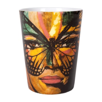 Läs mer om Carolina Gynning Golden Butterfly mugg 35 cl Golden