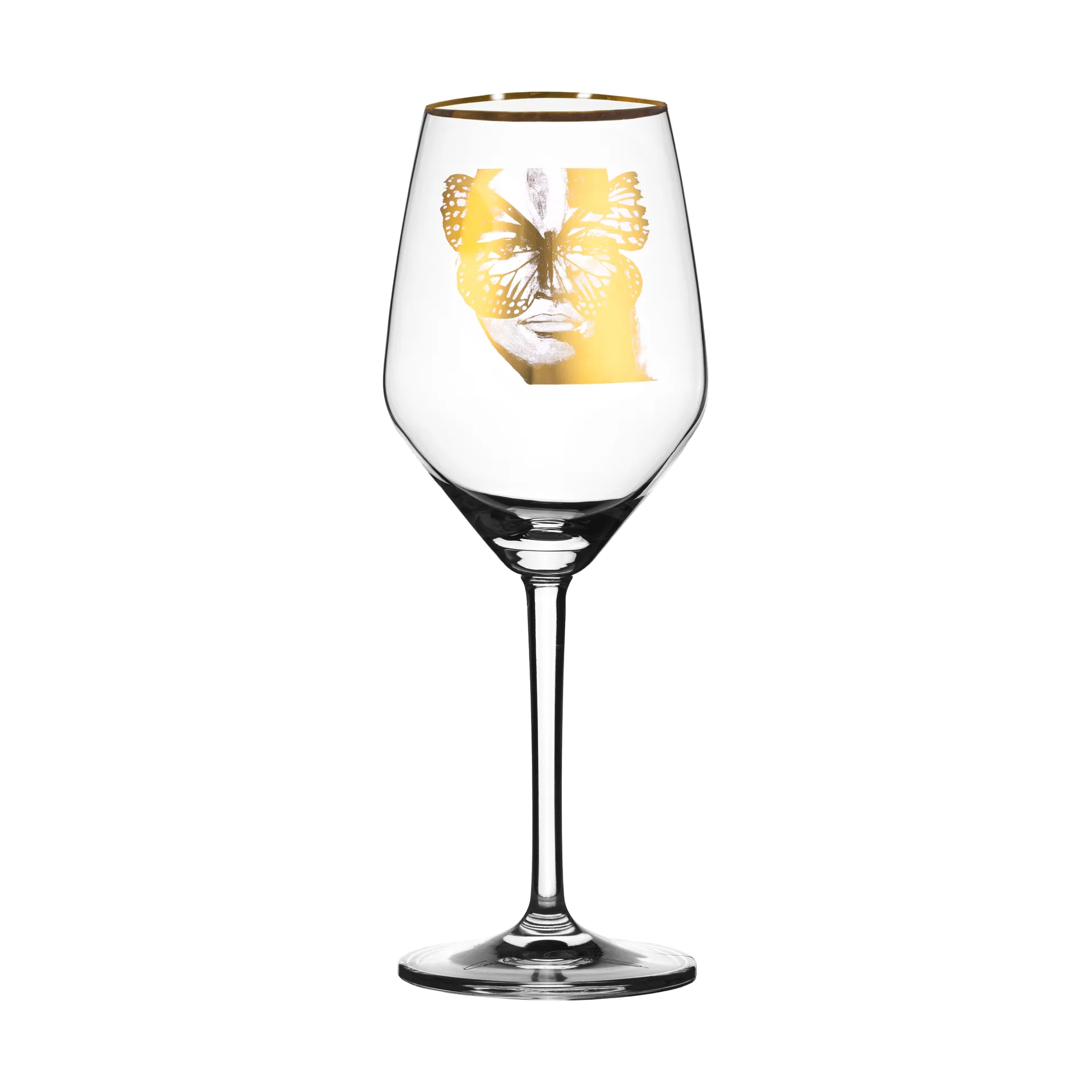 Golden Butterfly roséglas 40 cl, Gold Carolina Gynning