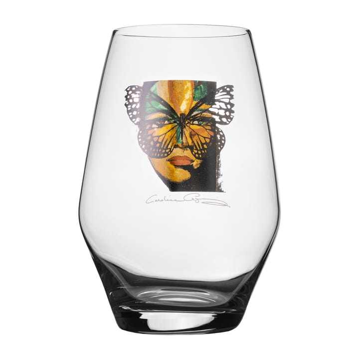 Golden Butterfly tumblerglas 35 cl, Clear Carolina Gynning