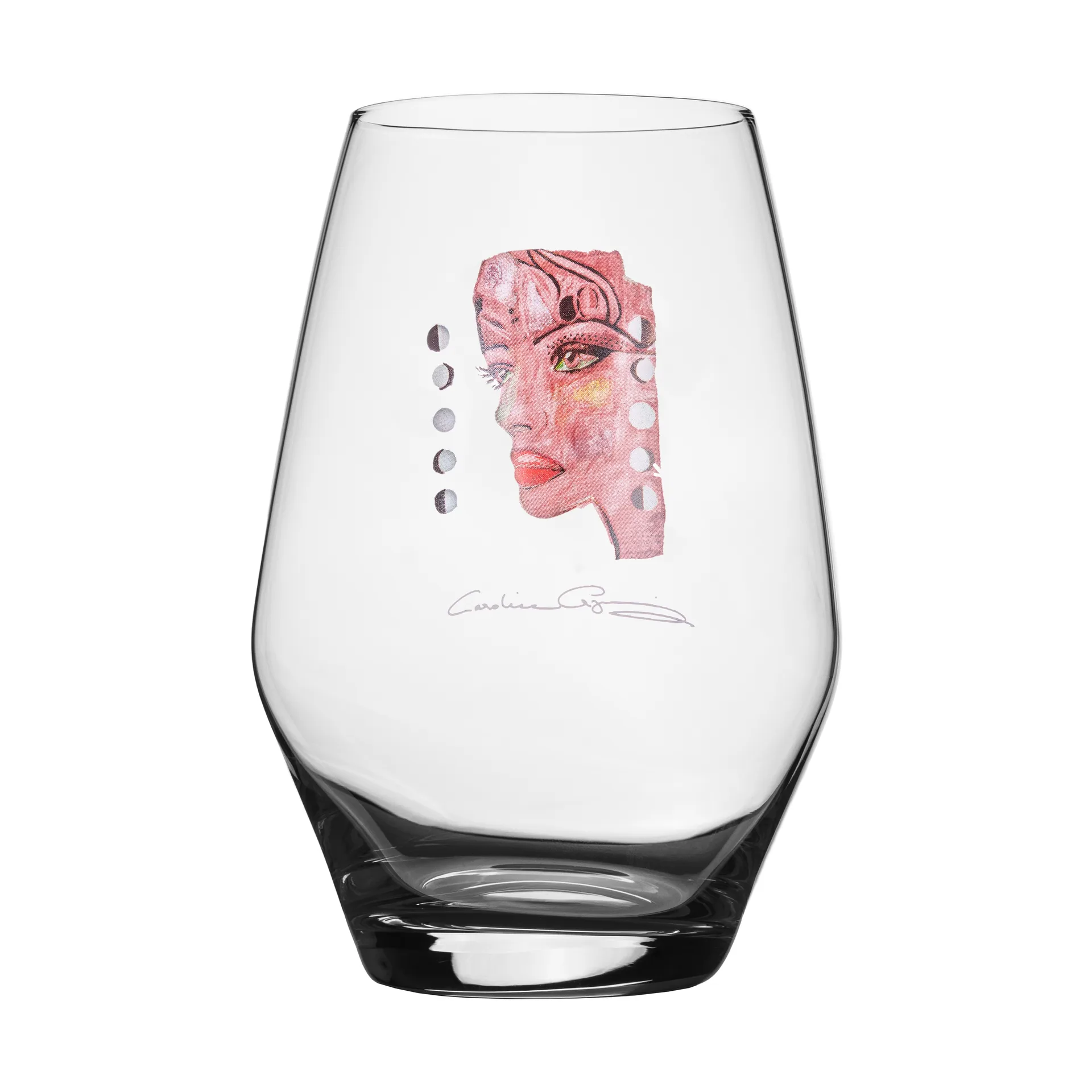Moonlight Queen allglas dricksglas 35 cl, Pink Carolina Gynning