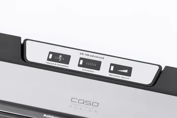 Caso Advanced Multi-cycle vakuummaskin - Stål-svart - Caso