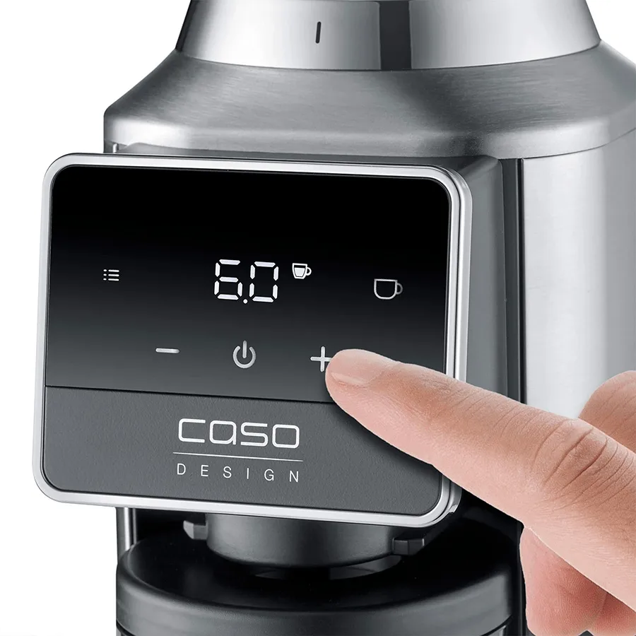 Caso Barista Chef Pro kaffekvarn, Svart Caso