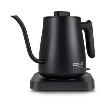 Caso Coffee Classic vattenkokare med svanhals - Svart, 0,6 liter - Caso
