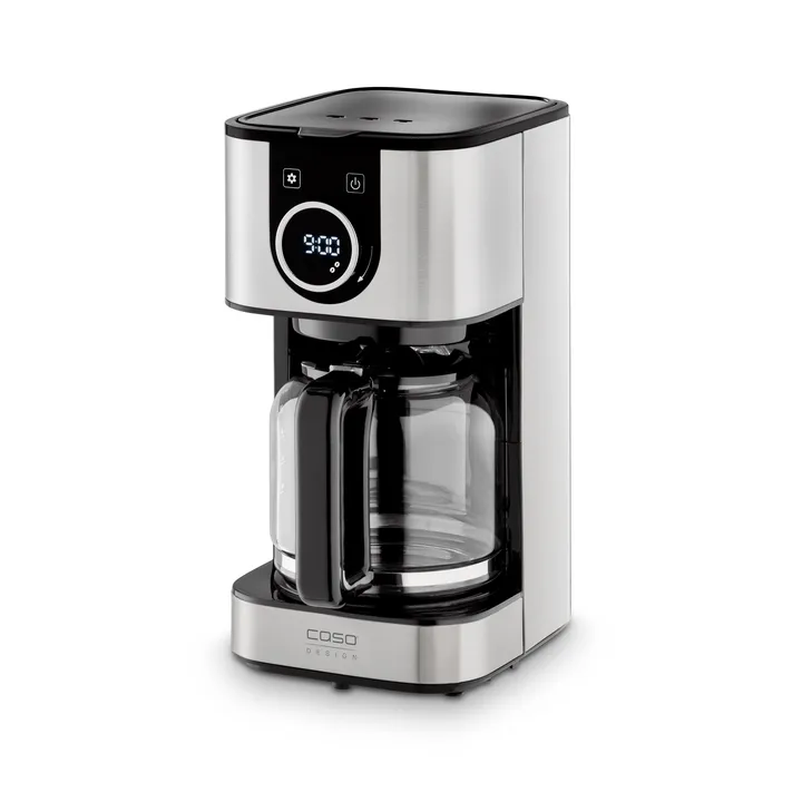 Caso Design Selection C kaffebryggare - Stål-svart, 12 koppar - Caso