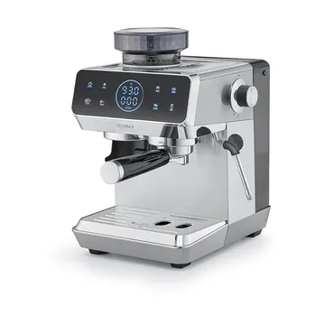 Caso Gourmet espressomaskin med kvarn - Stål - Caso