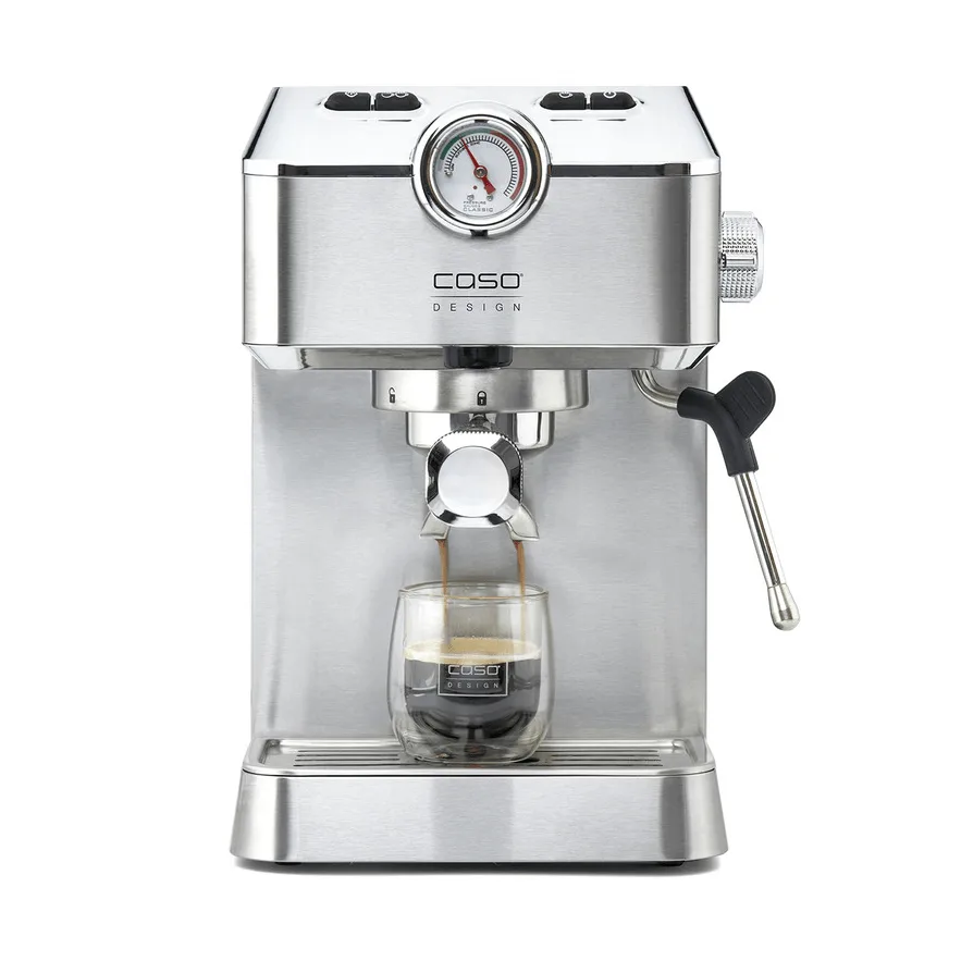 Caso Gourmet espressomaskin, Silver Caso