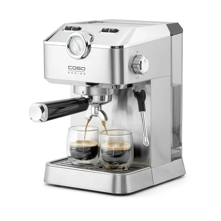 Caso Gourmet espressomaskin, Silver Caso