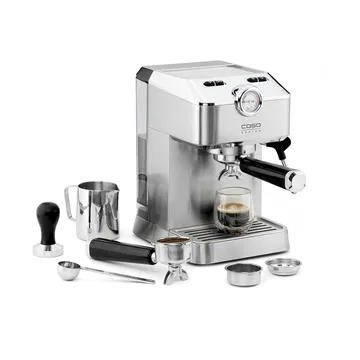 Caso Gourmet espressomaskin - Silver - Caso