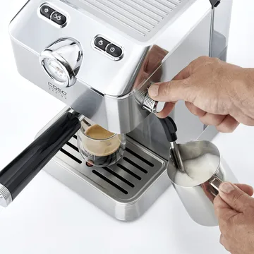 Caso Gourmet espressomaskin - Silver - Caso