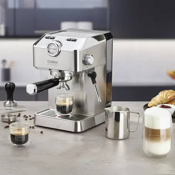 Caso Gourmet espressomaskin - Silver - Caso
