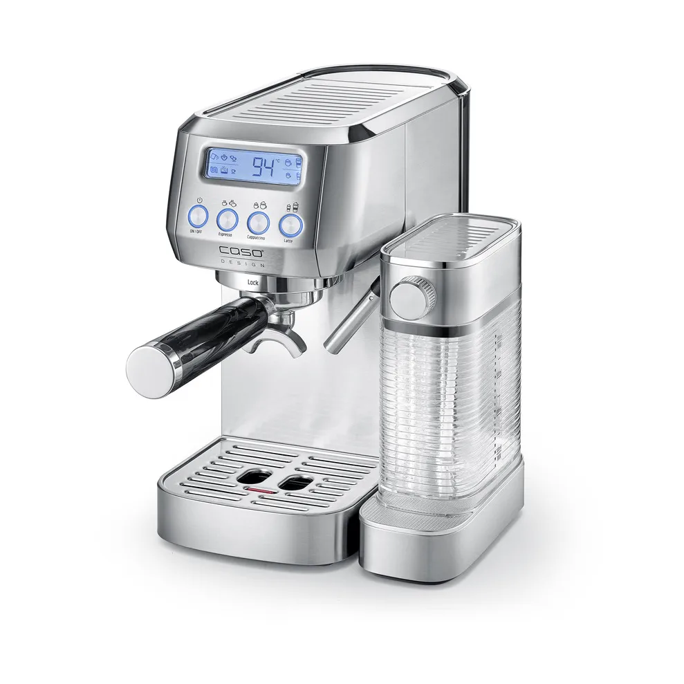 Caso Gourmet Latte espressomaskin, Silver Caso
