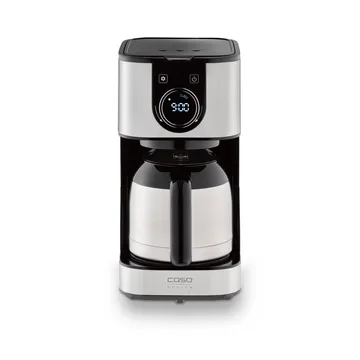 Caso Selection C10 thermo kaffebryggare - Stål-svart, 10 koppar - Caso