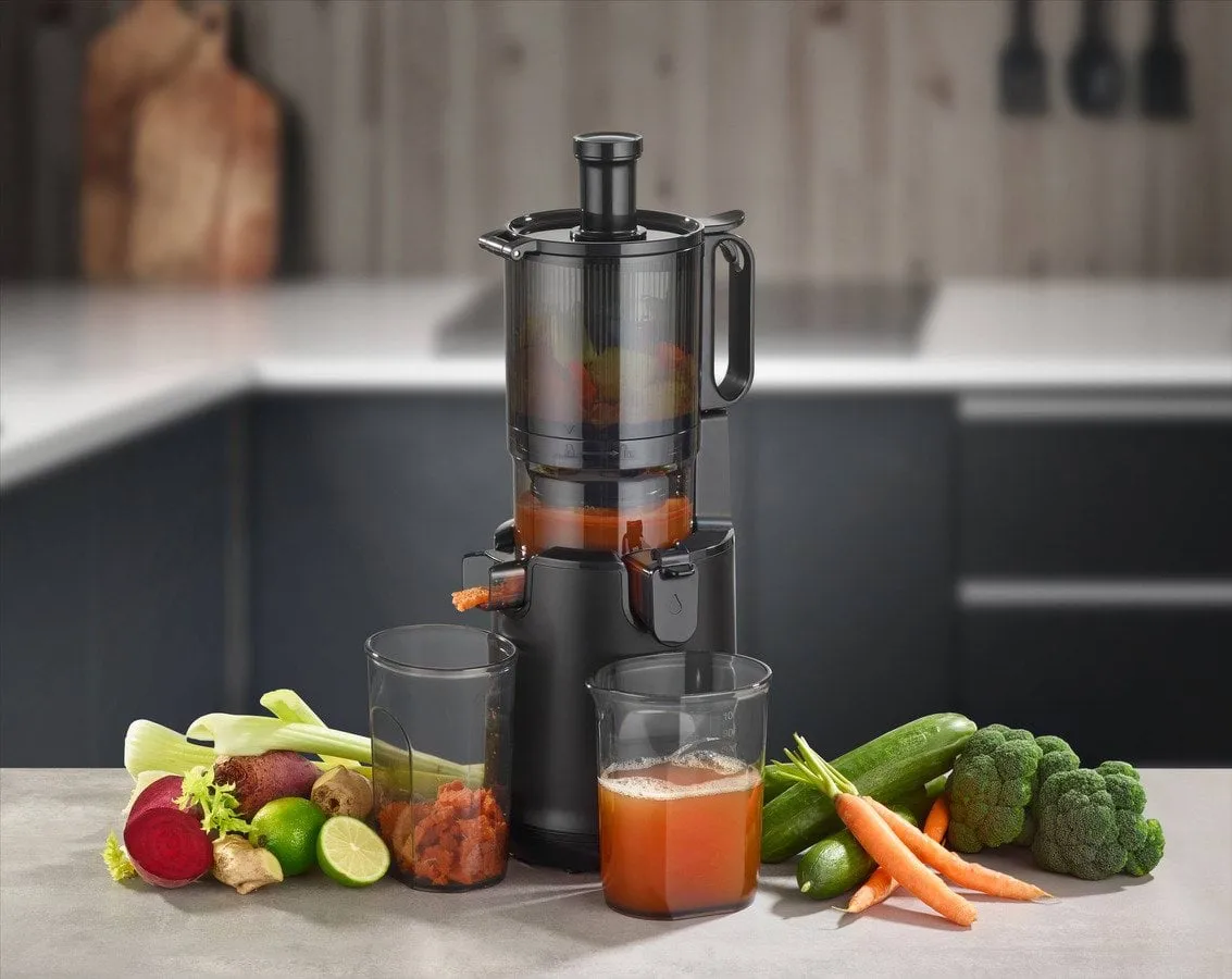 Caso Slow Juicer Pro juicemaskin, Svart Caso