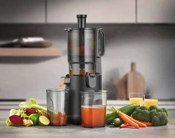 Caso Slow Juicer Pro juicemaskin - Svart - Caso