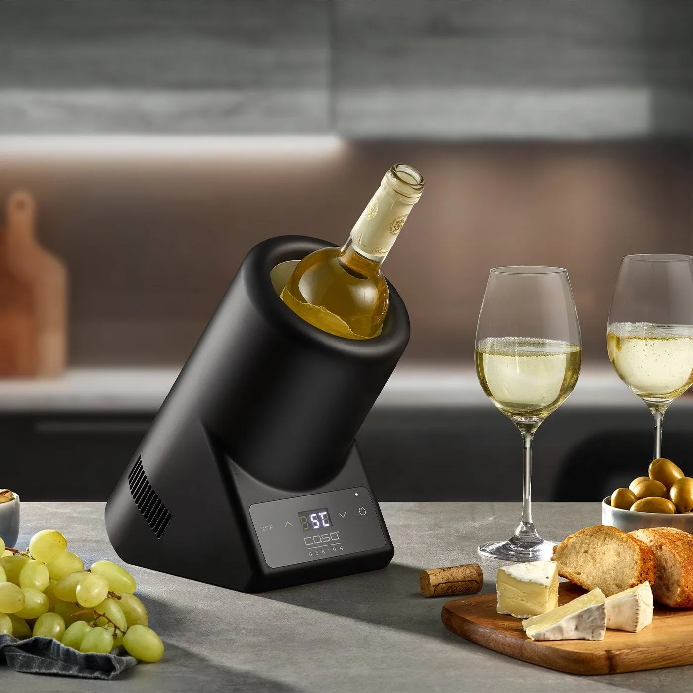 Caso WineCase One vinkylare, Svart Caso