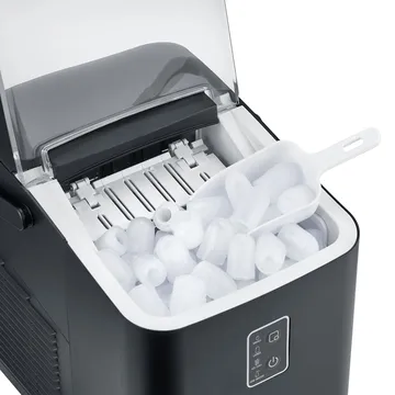 IceChef kompakt isbitsmaskin - Matt svart - Caso