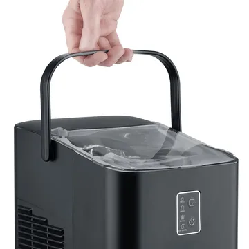 IceChef kompakt isbitsmaskin - Matt svart - Caso
