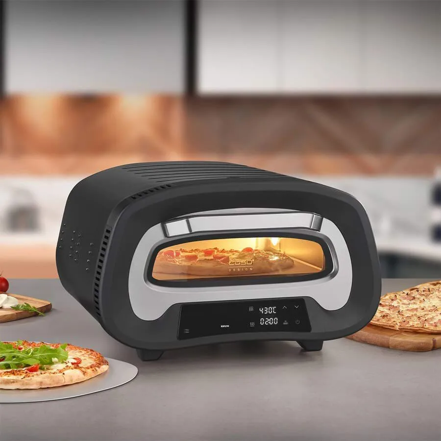 Pizza Chef pizzaugn, Svart Caso