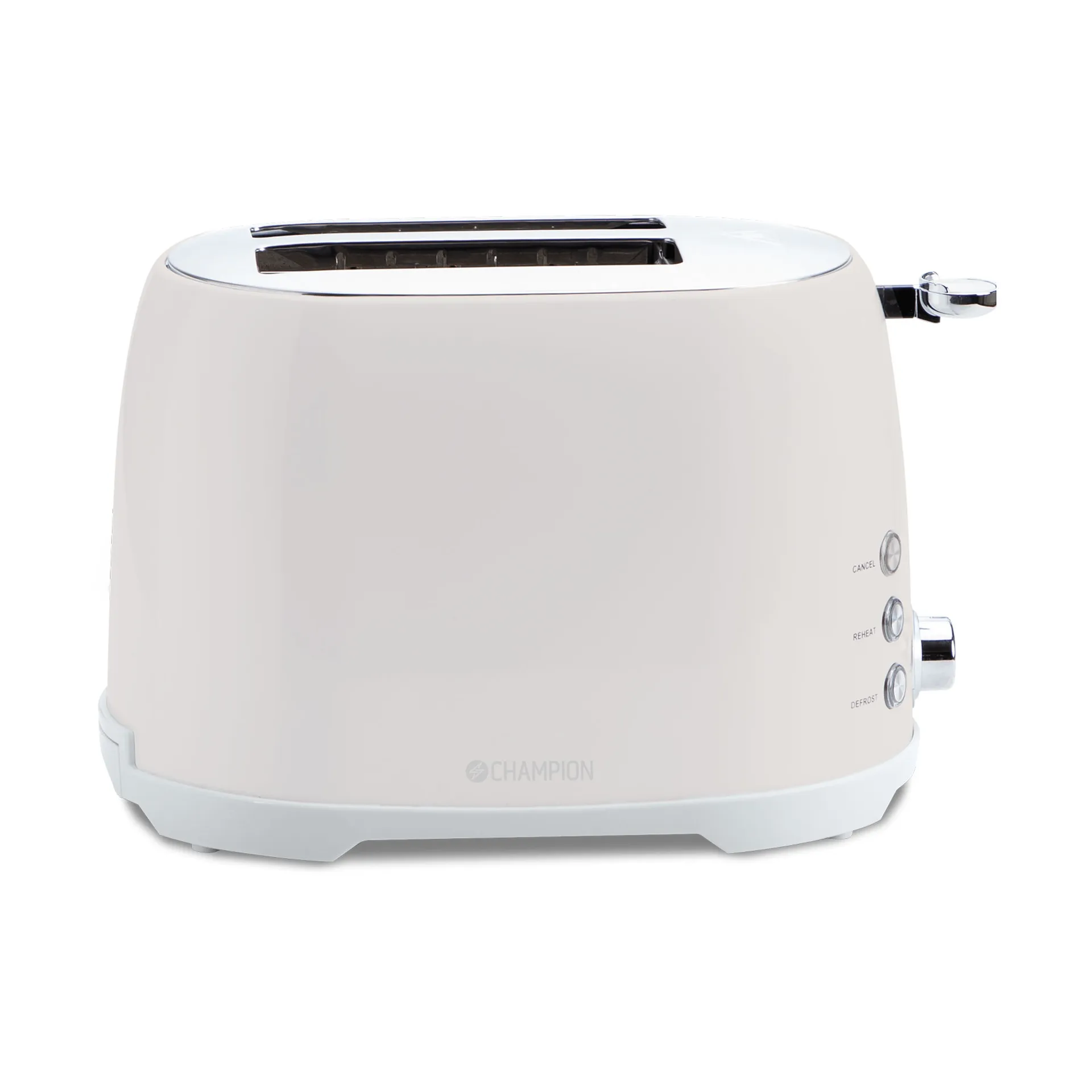 Champion Creme White brödrost 2 skivor, Beige Champion