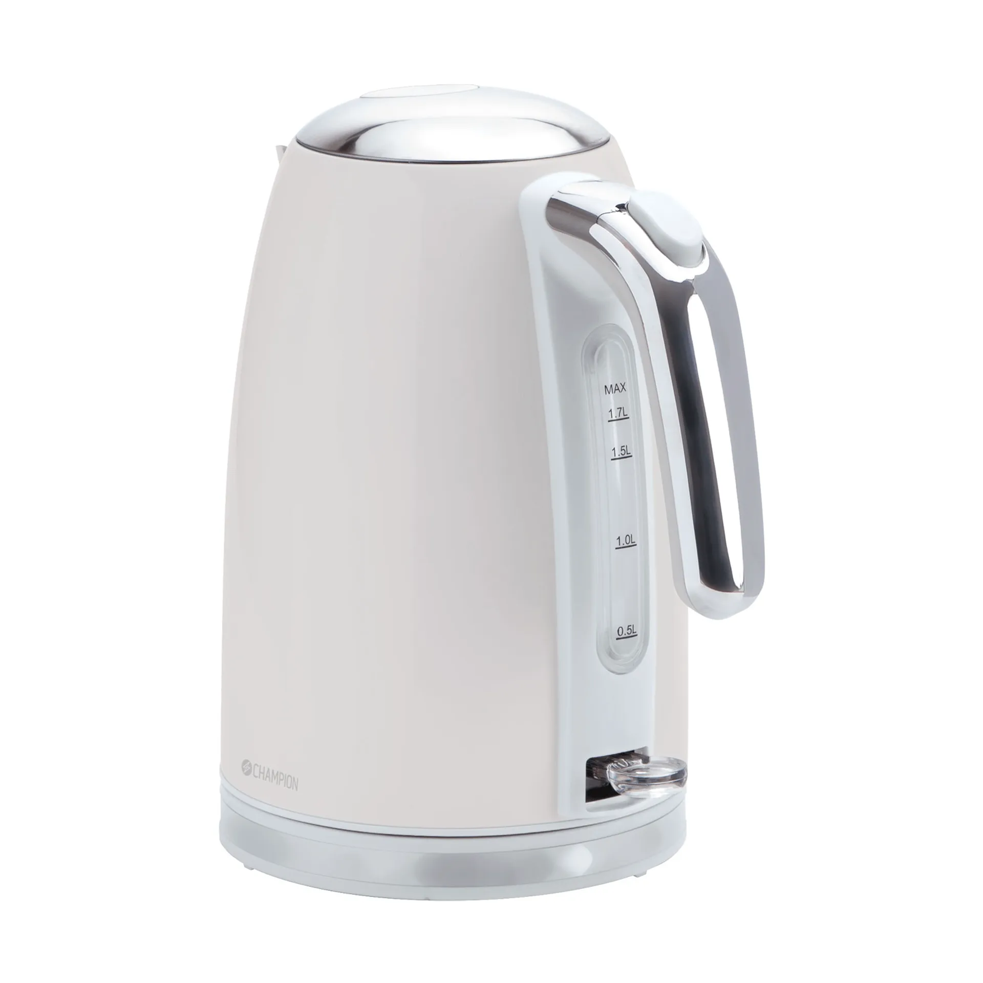 Champion Creme White vattenkokare, Beige, 1,7 L Champion