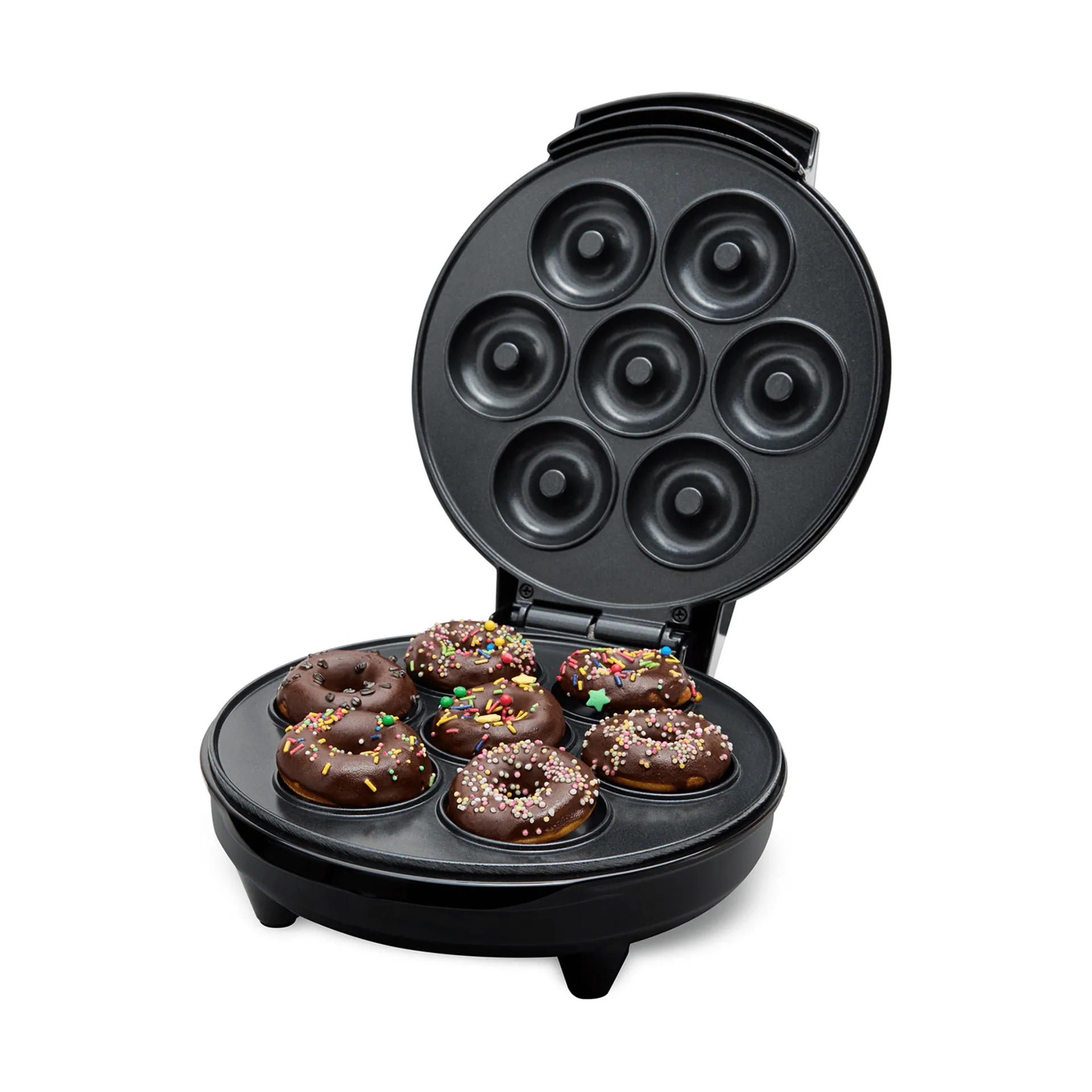 Champion DM400 donutjärn, Svart, 7 donuts Champion