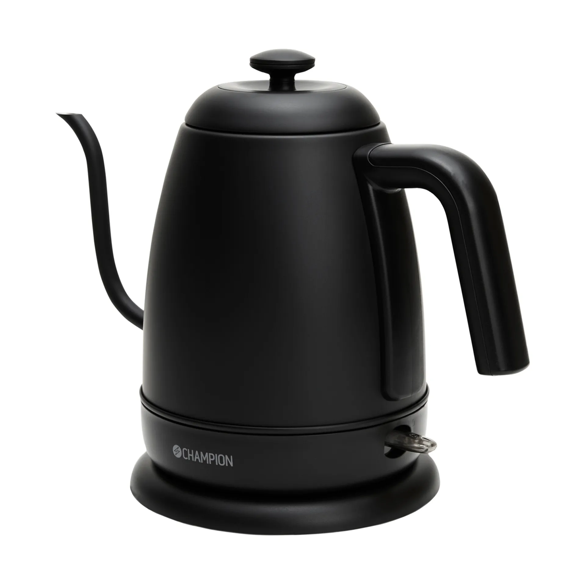 Champion Pour Over Elegant vattenkokare, Mattsvart, 1 L Champion