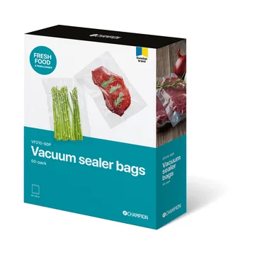 Champion vakuumpåsar 50-pack - Transparent, 20x30 cm - Champion
