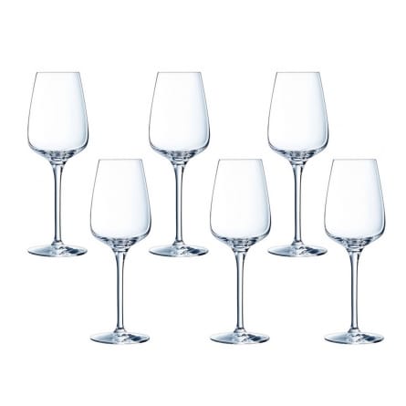 Sublym vitvinglas 6-pack, 25 cl Chef & Sommelier