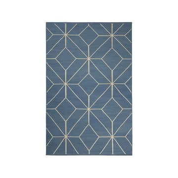 Chhatwal & Jonsson Ayur matta heaven blue/offwhite 180×270 cm