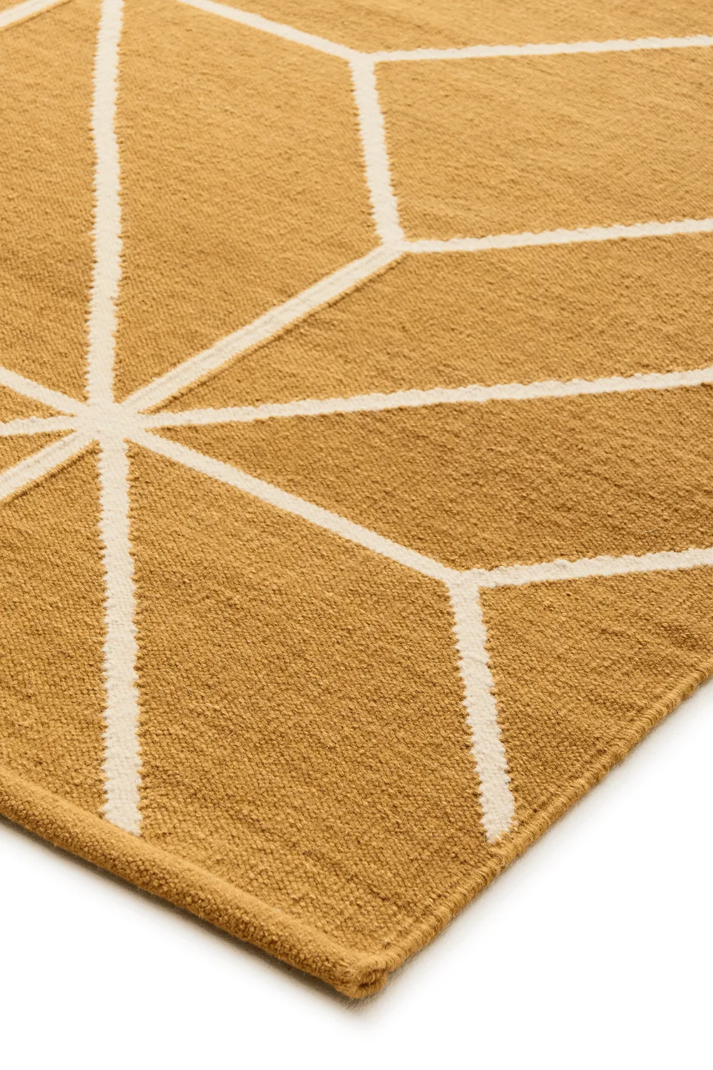 Ayur matta, Masala Yellow-Off White, 270x180 cm Chhatwal & Jonsson