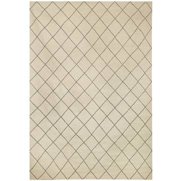 Läs mer om Chhatwal & Jonsson Diamond matta 230x336 cm Off white-grey