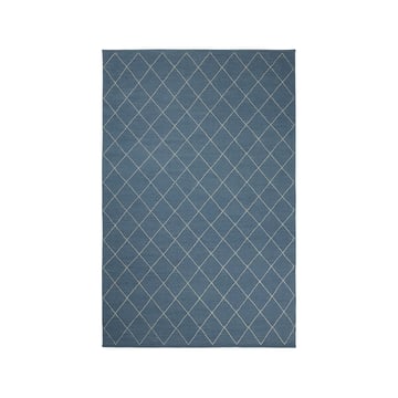 Läs mer om Chhatwal & Jonsson Diamond Matta Heaven blue/offwhite, 230x336 cm
