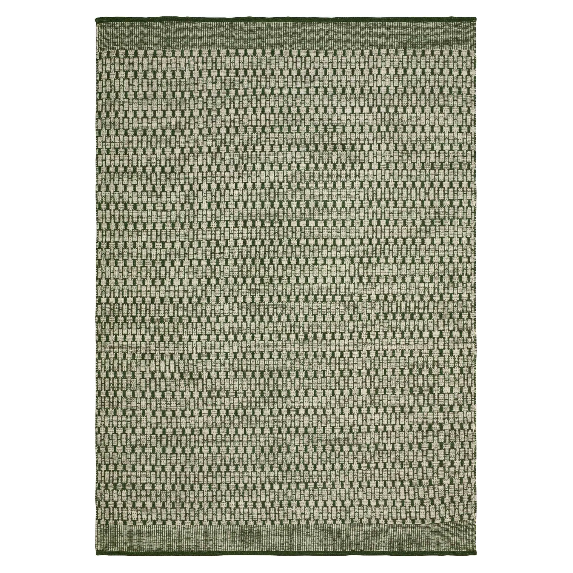 Mahi matta 200x300 cm, Off white-green Chhatwal & Jonsson