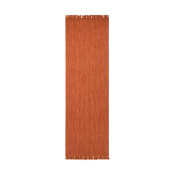 Läs mer om Chhatwal & Jonsson Nanda gångmatta Rust Melange, 80x250 cm