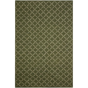 Läs mer om Chhatwal & Jonsson New Geometric matta 234x323 cm Green melange-off white