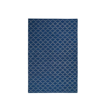 Läs mer om Chhatwal & Jonsson New Geometric Matta indigo melange/off white, 180x272 cm
