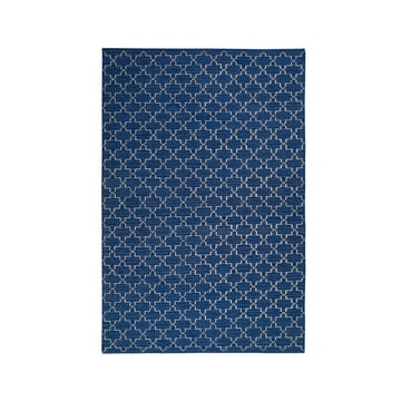 Chhatwal & Jonsson New Geometric Matta indigo melange/off white 234×323 cm