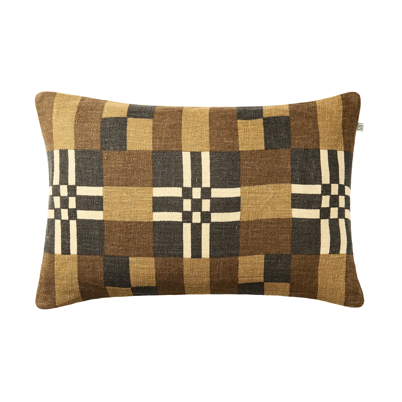 Ravi kuddfodral, Taupe-Khaki-Dark Brown, 40x60 cm Chhatwal & Jonsson