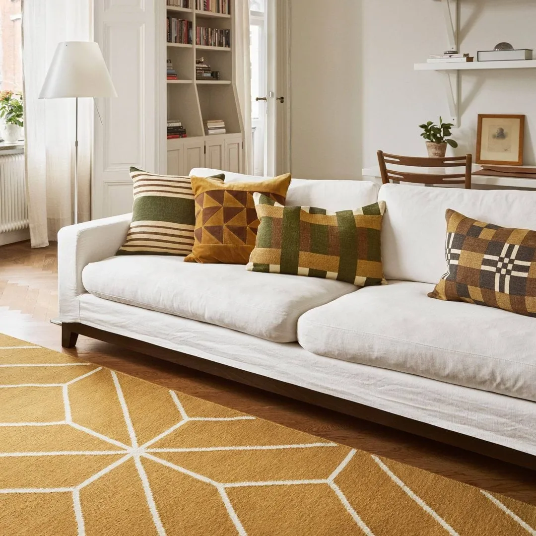Ravi kuddfodral, Taupe-Khaki-Dark Brown, 40x60 cm Chhatwal & Jonsson
