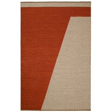 Läs mer om Chhatwal & Jonsson Una ullmatta 230x320 cm Rust-beige-off white