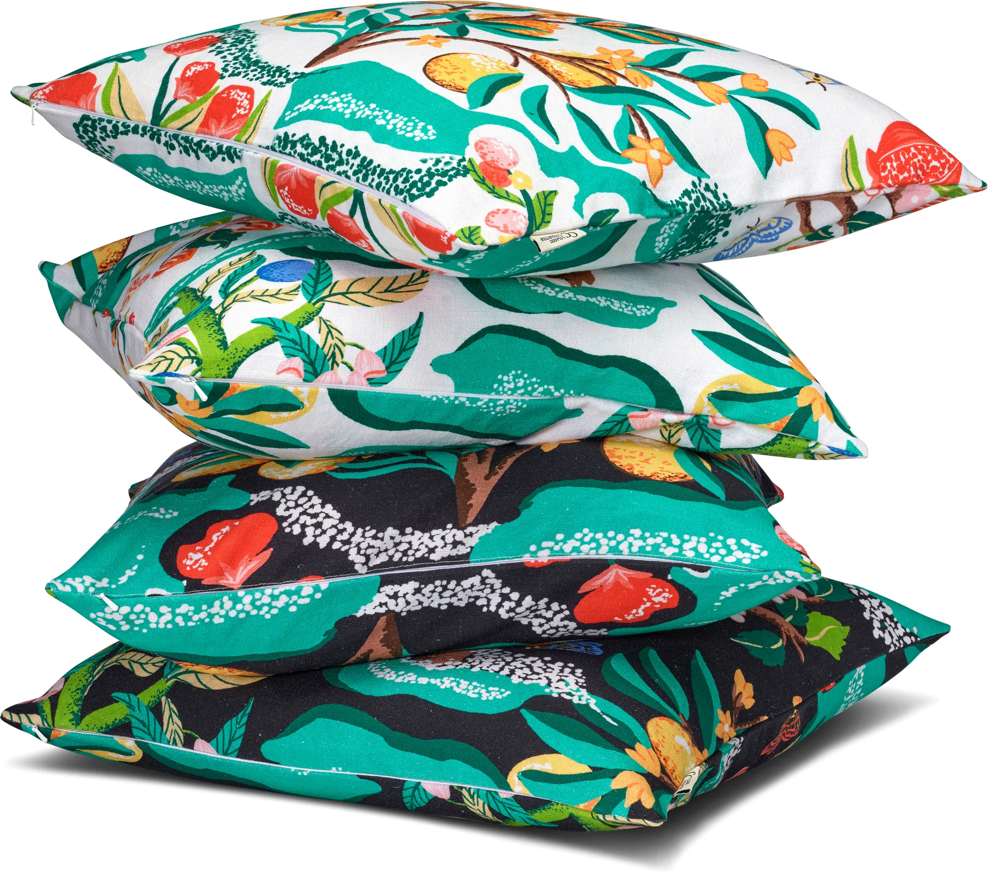 Botanical Cherry kuddfodral 50x50 cm, White Classic Collection