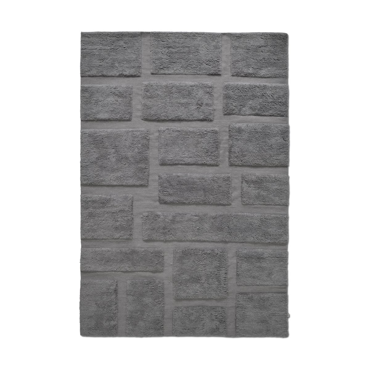 Classic Collection Bricks ullmatta 250x350 cm Grå