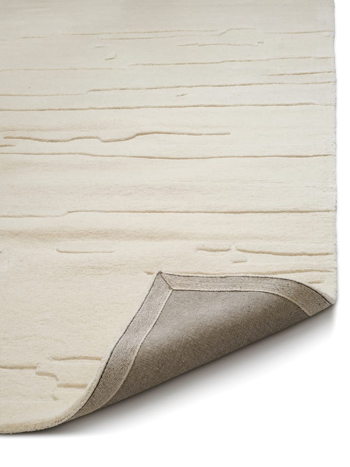 Carved ullmatta 170x230 cm, Ivory Classic Collection