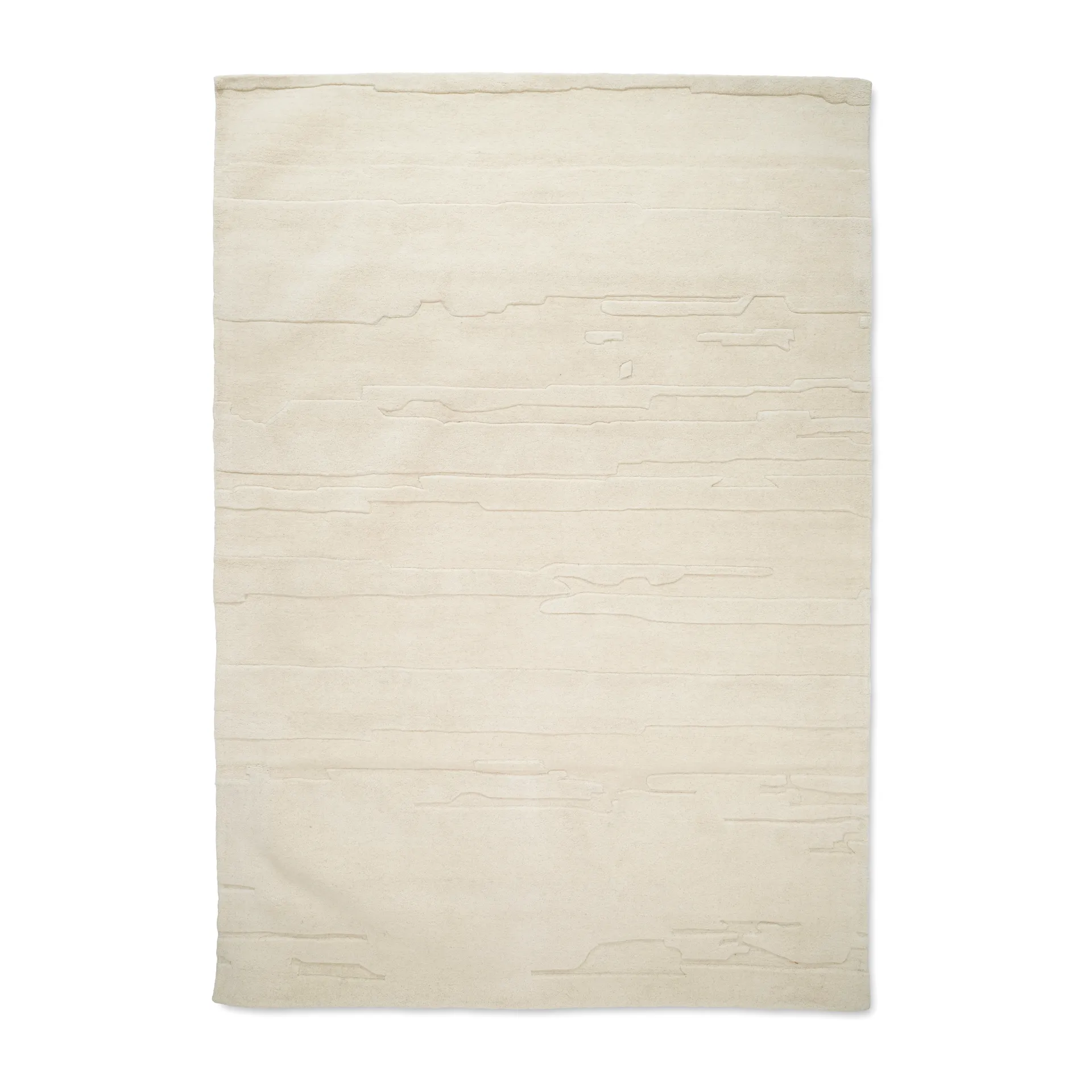 Carved ullmatta 250x350 cm, Ivory Classic Collection