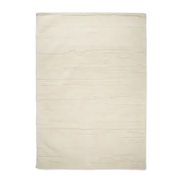 Carved ullmatta 250x350 cm - Ivory - Classic Collection