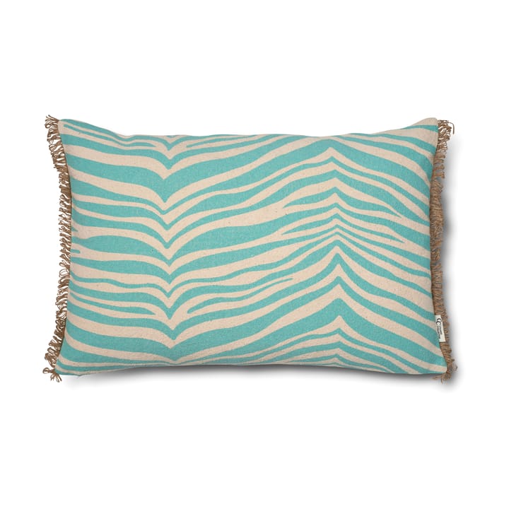 Classic Collection Zebra kudde 40x60 cm, Aqua Classic Collection