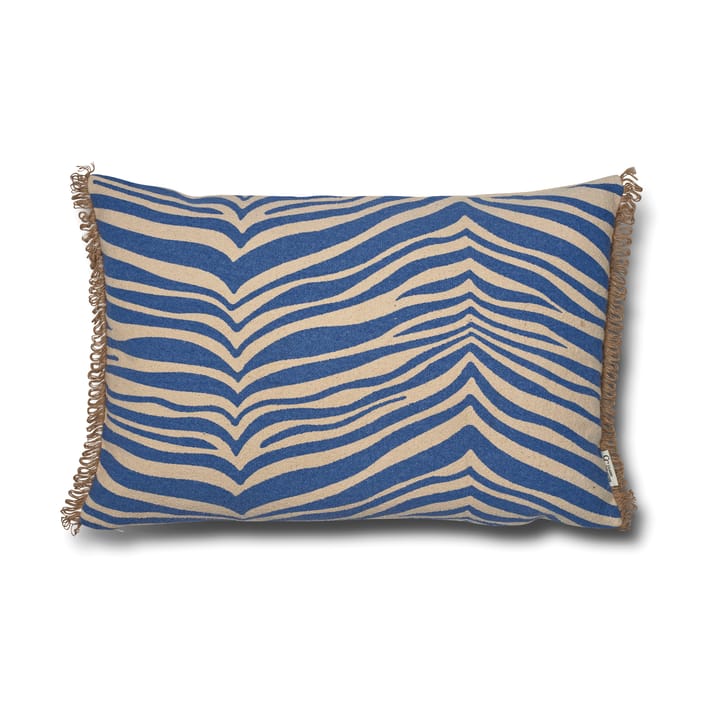Classic Collection Zebra kudde 40x60 cm - Blue - Classic Collection