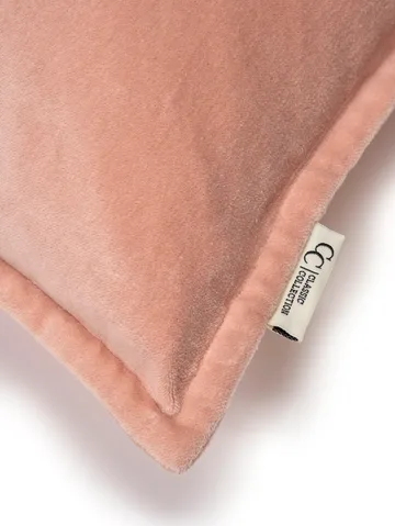 Classic Velvet kuddfodral 50x50 cm - Coral - Classic Collection